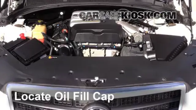2014 Cadillac ATS 2.0L 4 Cyl. Turbo Aceite Agregar aceite